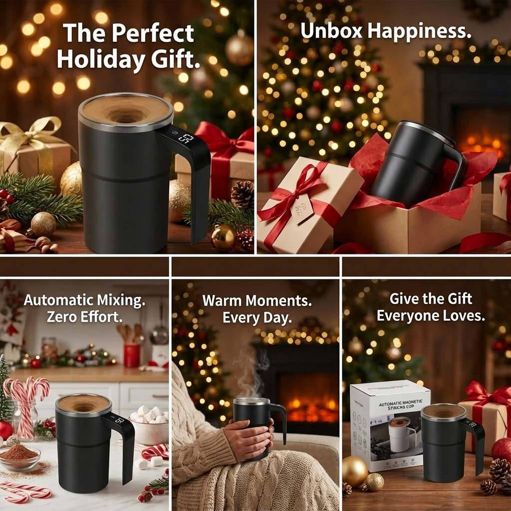 Electric Self Mixing Mug