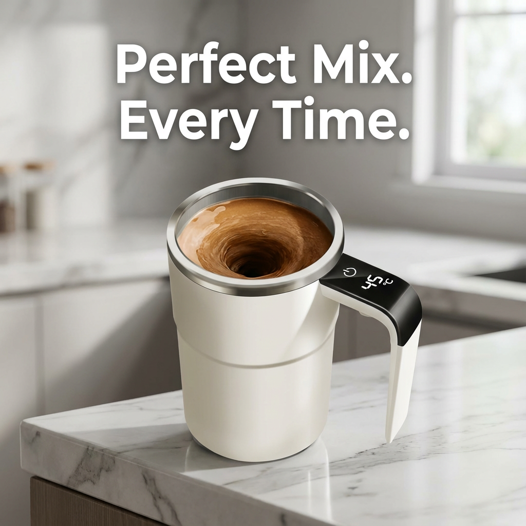 Electric Self Mixing Mug