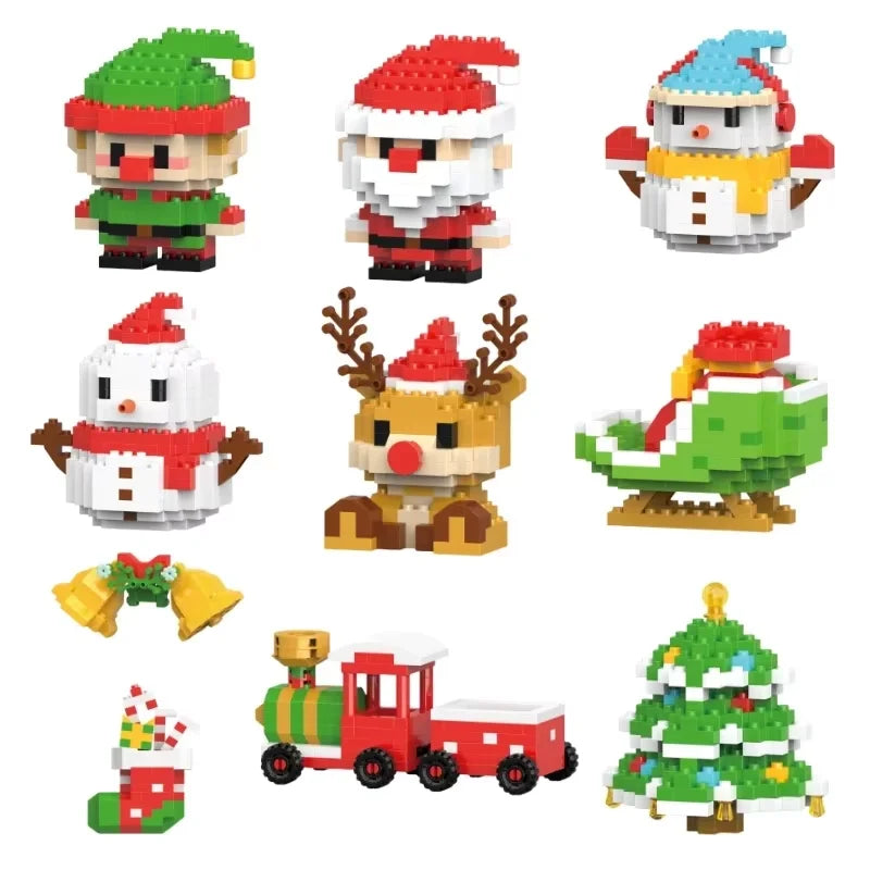 Christmas Gifts Micro Building Block Series
