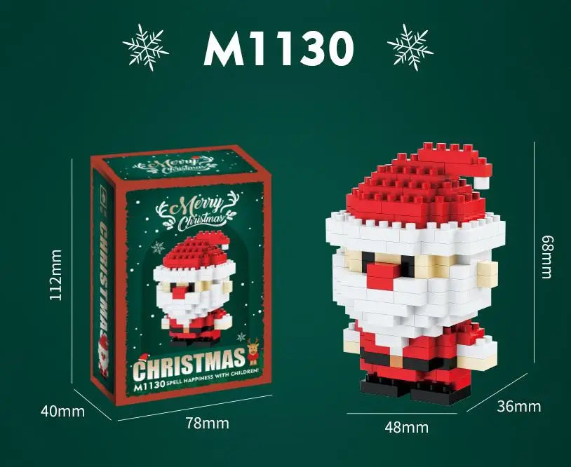 Christmas Gifts Micro Building Block Series