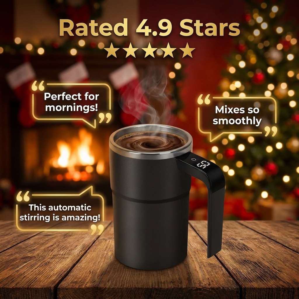Electric Self Mixing Mug