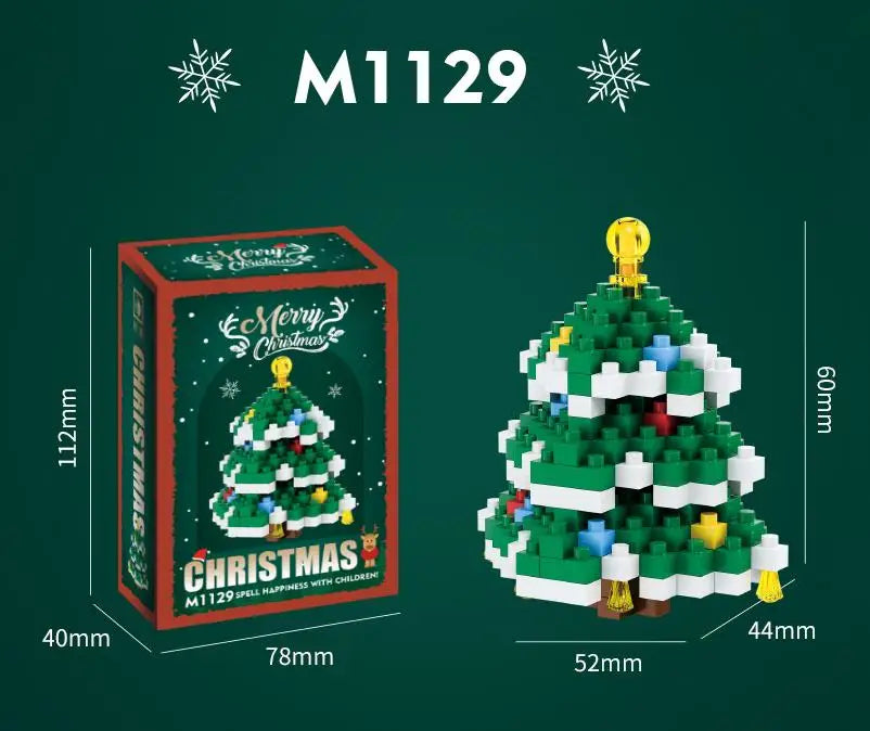 Christmas Gifts Micro Building Block Series