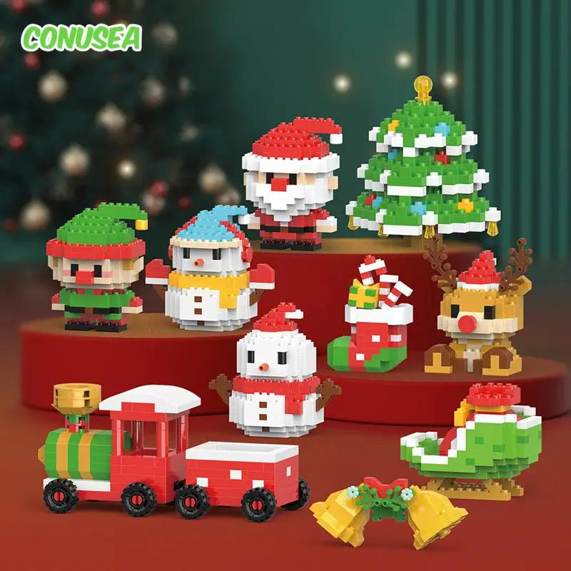 Christmas Gifts Micro Building Block Series