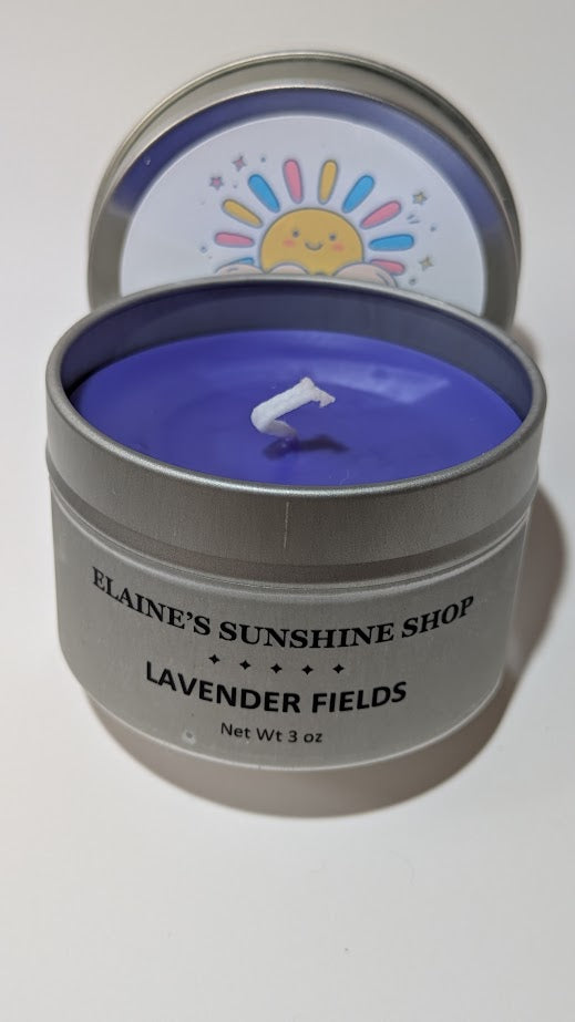 Lavender Fields Mini Candle (3 oz)