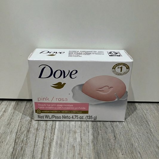 Dove Pink Beauty Bar Soap – 4.75 oz (Single Bar)